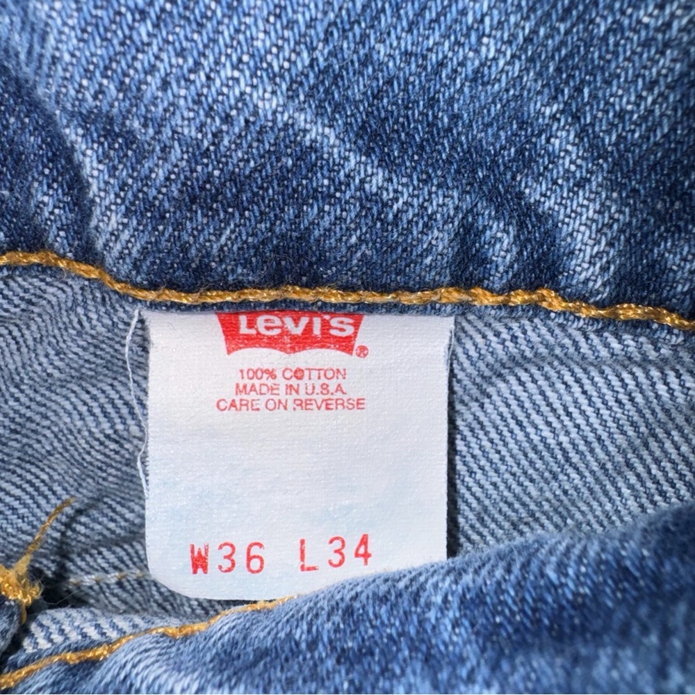 Levi’s 517 Men’s Orange Tab Bootcut Jeans Size 36/34” - Picture 6 of 9